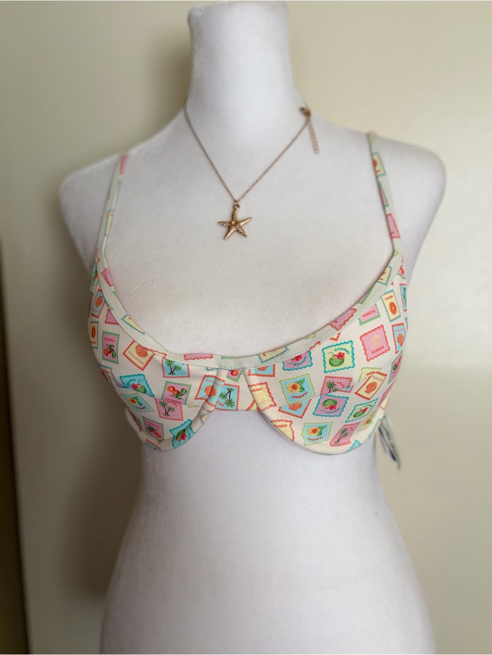 Dipping daisy bikini top euro